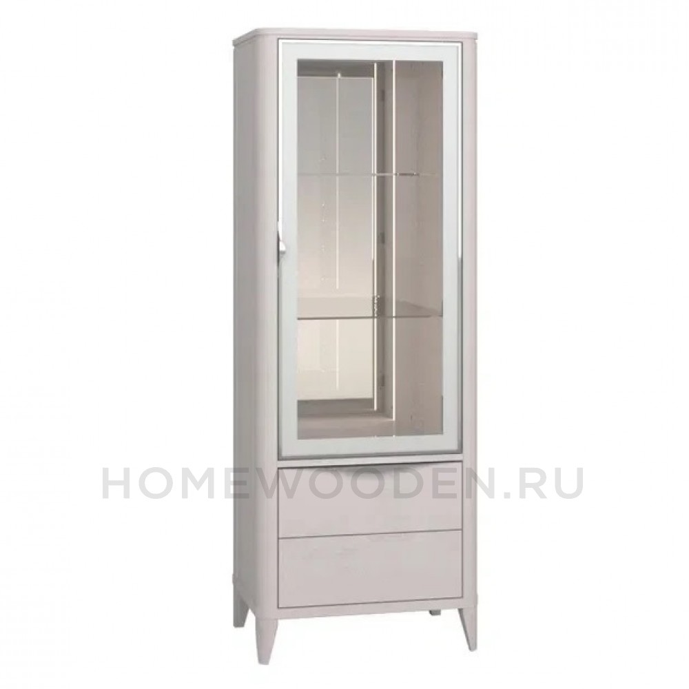 Шкаф с витриной Барселона ММ-426-10