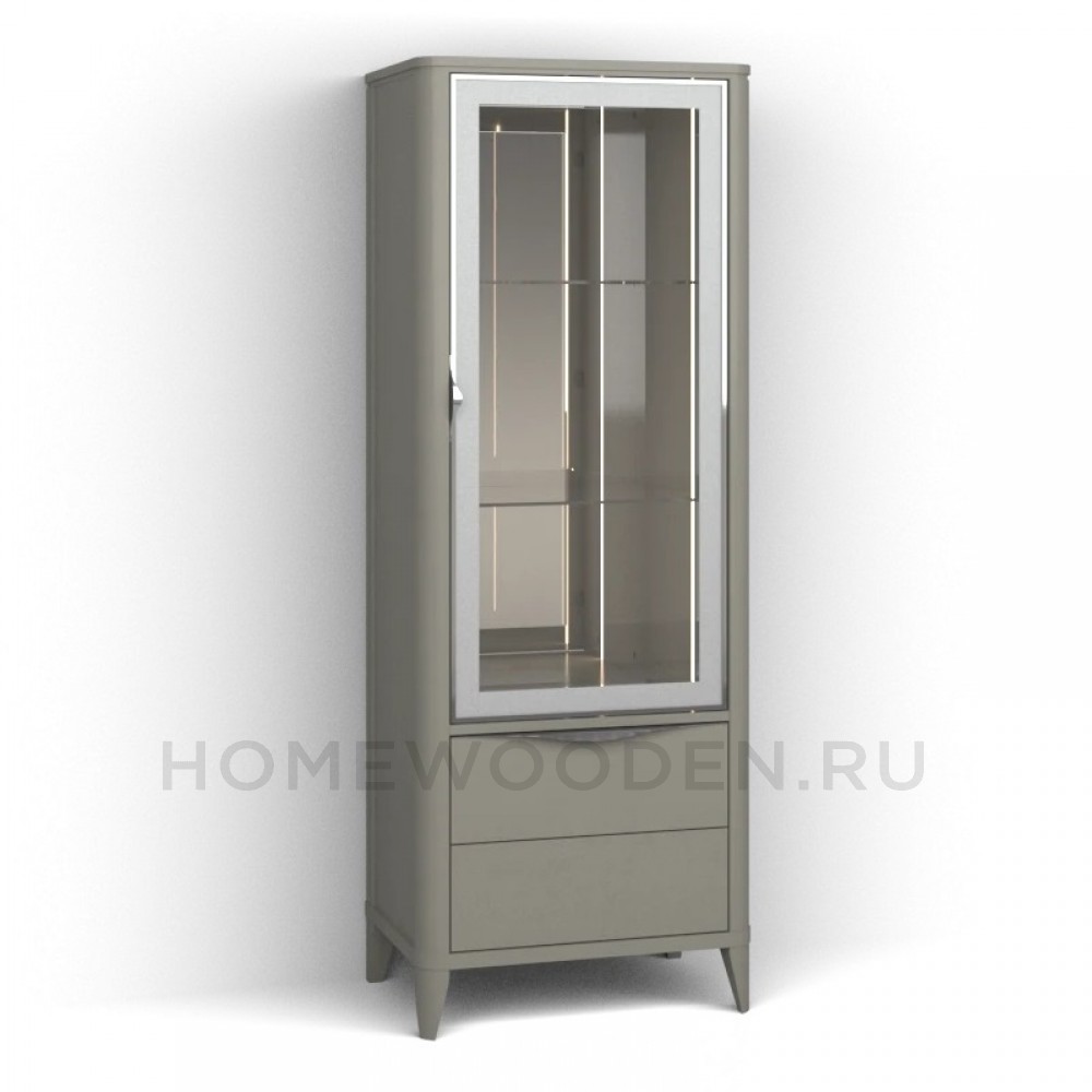 Шкаф с витриной Барселона ММ-426-10