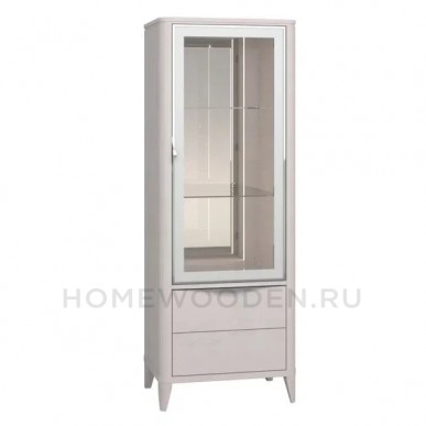 Шкаф с витриной Барселона ММ-426-10