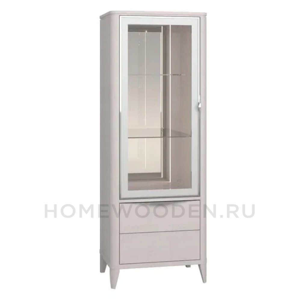 Шкаф с витриной Барселона ММ-426-10