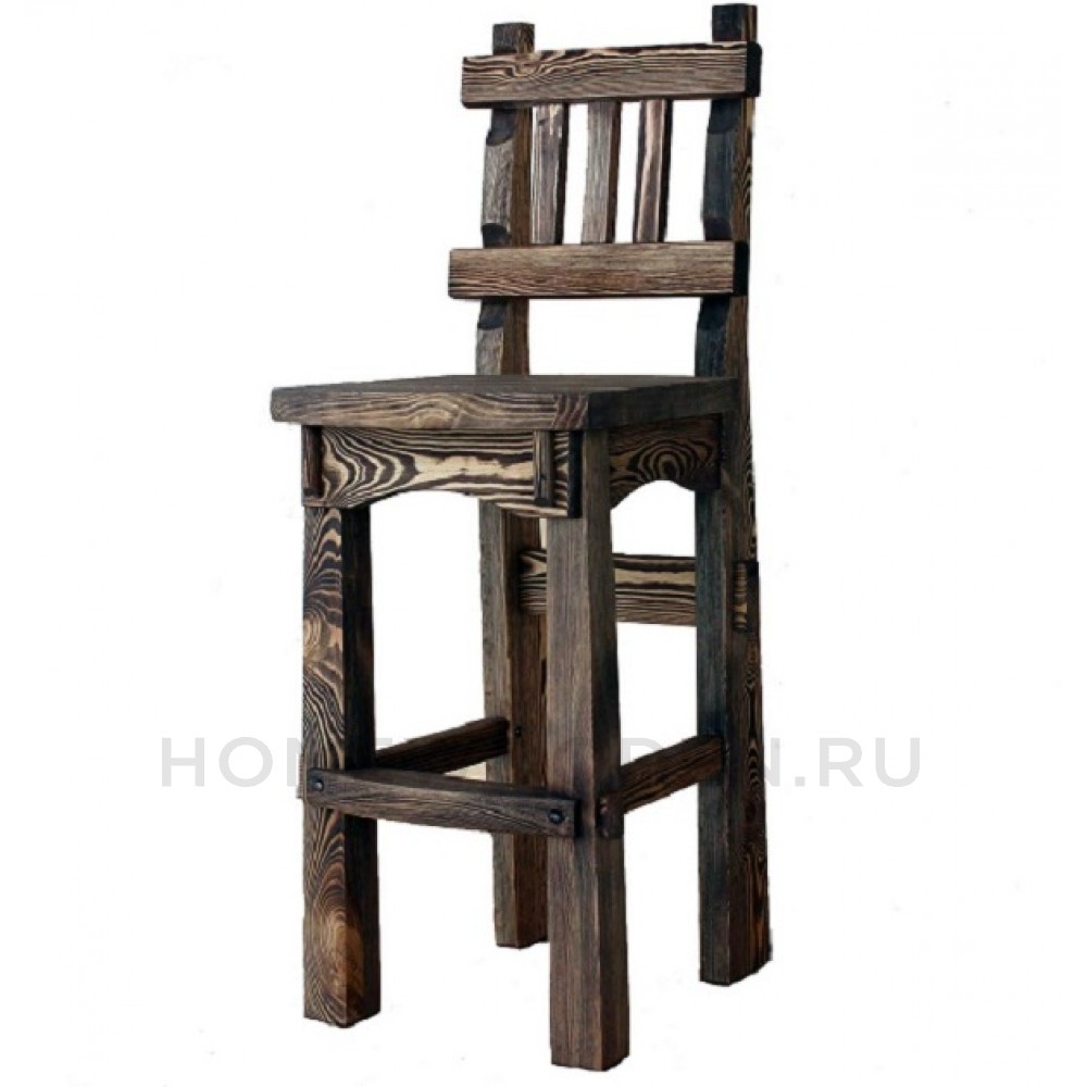 Стул барный под старину