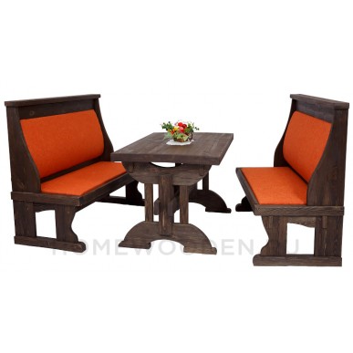 Скамья из массива Э0301-09