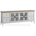 Тумба ТВ Квадро-С 44 из массива сосны