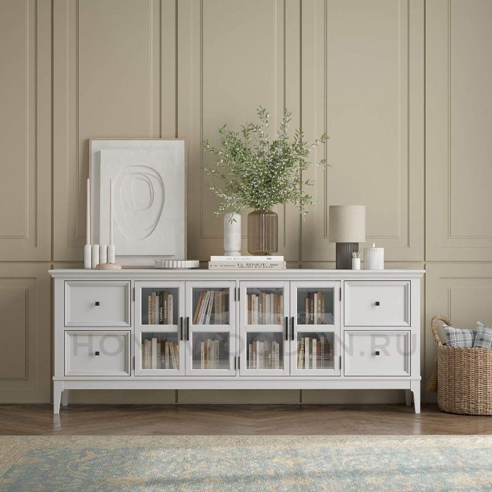 Тумба ТВ Квадро-С 44 из массива сосны