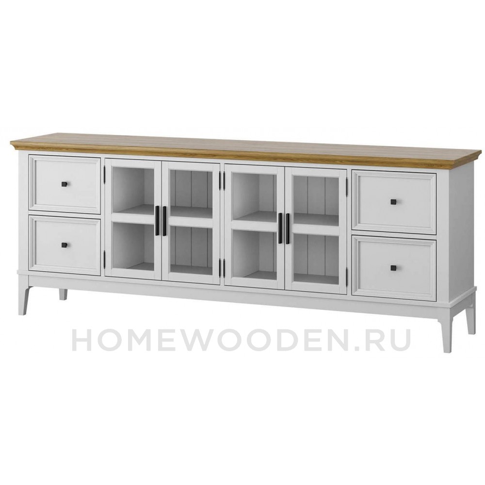 Тумба ТВ Квадро-С 44 из массива сосны