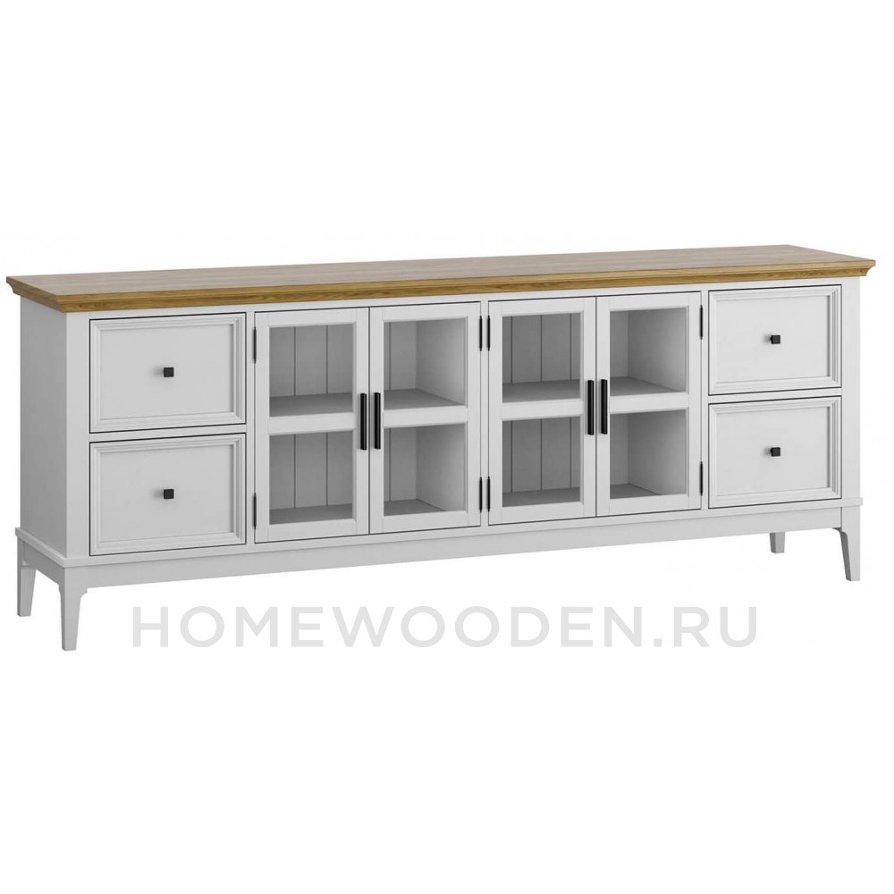 Тумба ТВ Квадро-С 44 из массива сосны