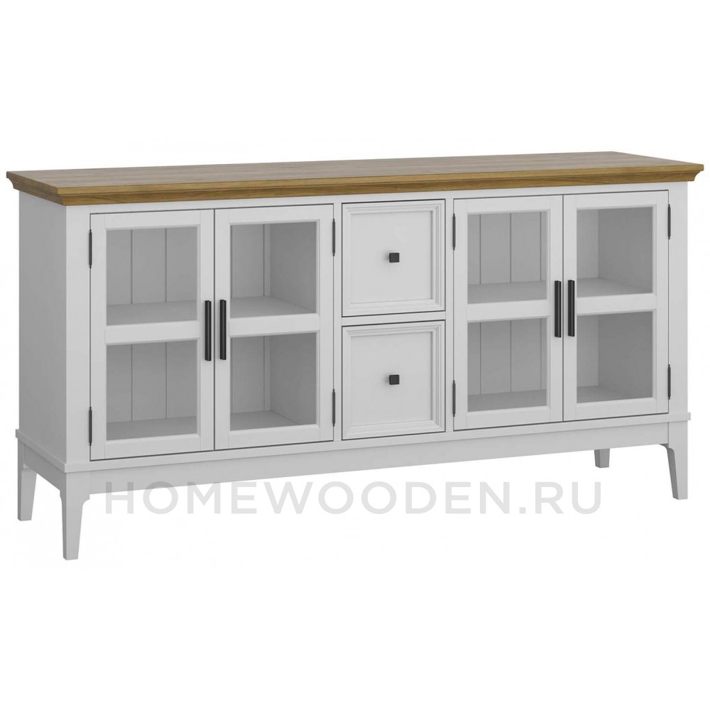 Тумба ТВ Квадро-С 42 из массива сосны