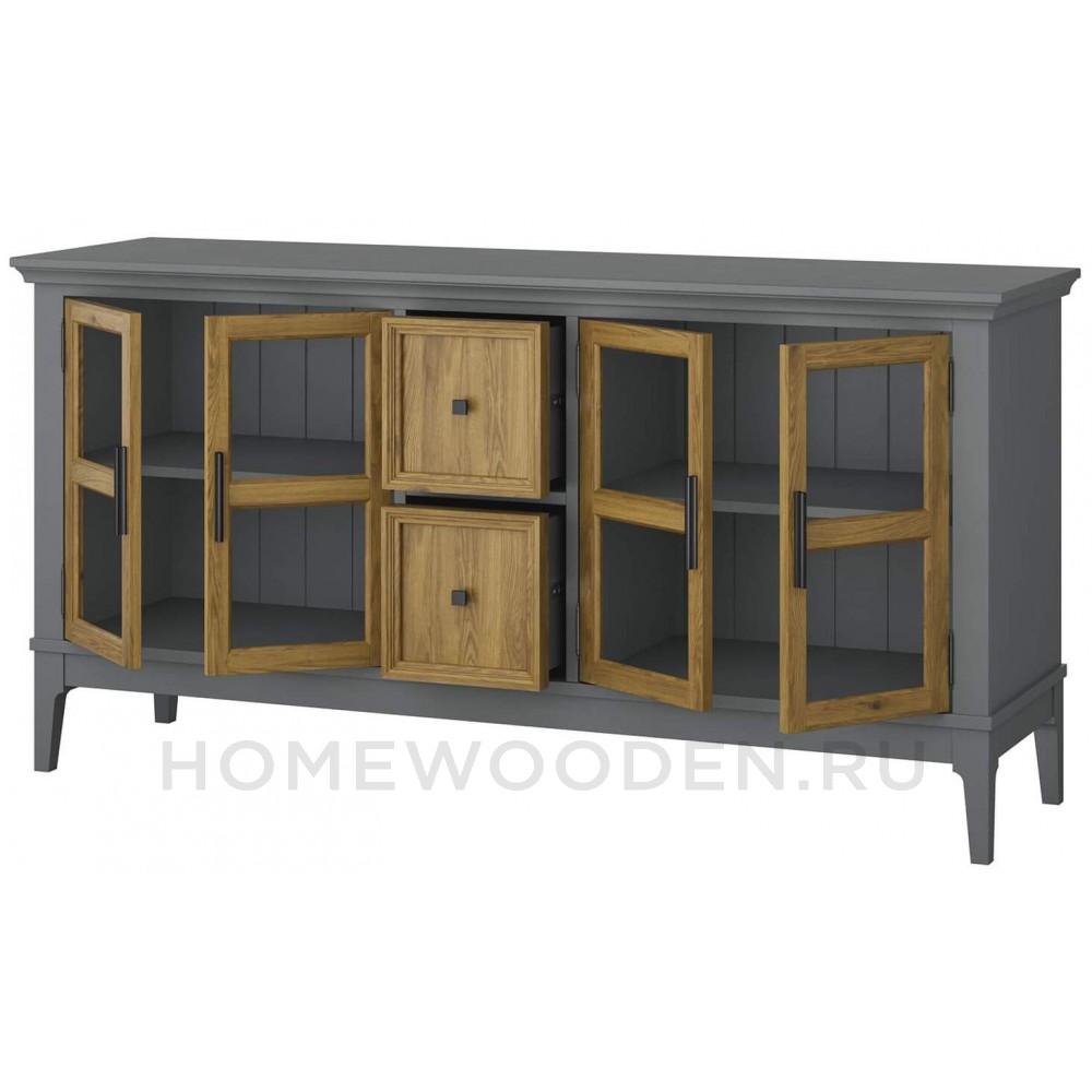 Тумба ТВ Квадро-С 42 из массива сосны