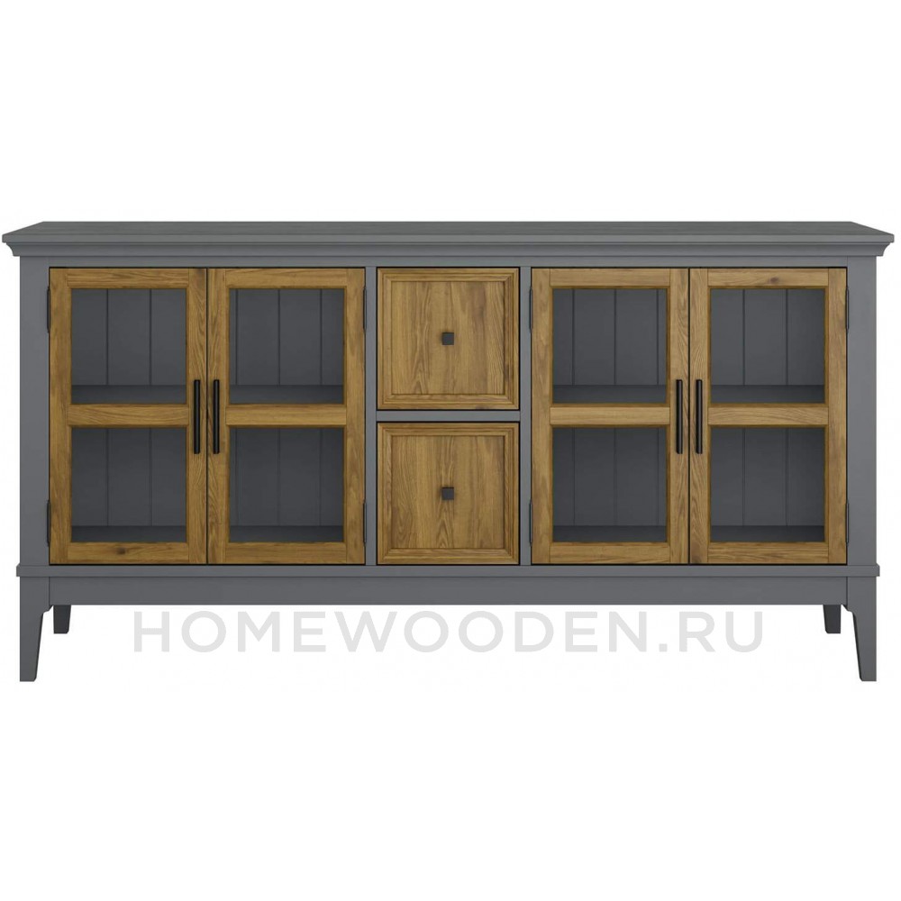 Тумба ТВ Квадро-С 42 из массива сосны