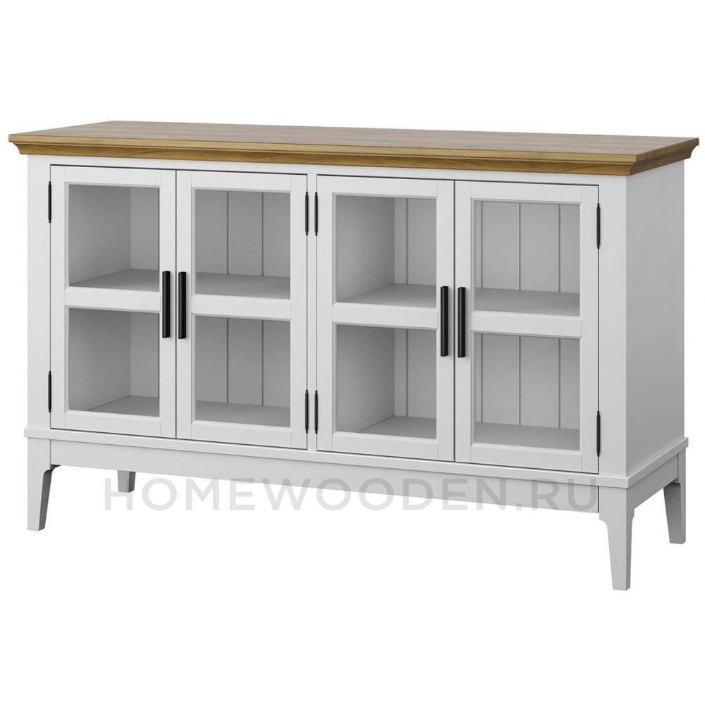 Тумба ТВ Квадро-С 40 из массива сосны