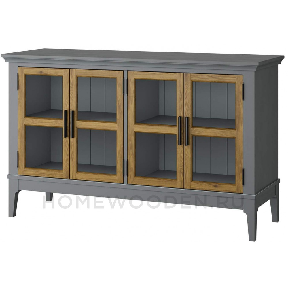 Тумба ТВ Квадро-С 40 из массива сосны