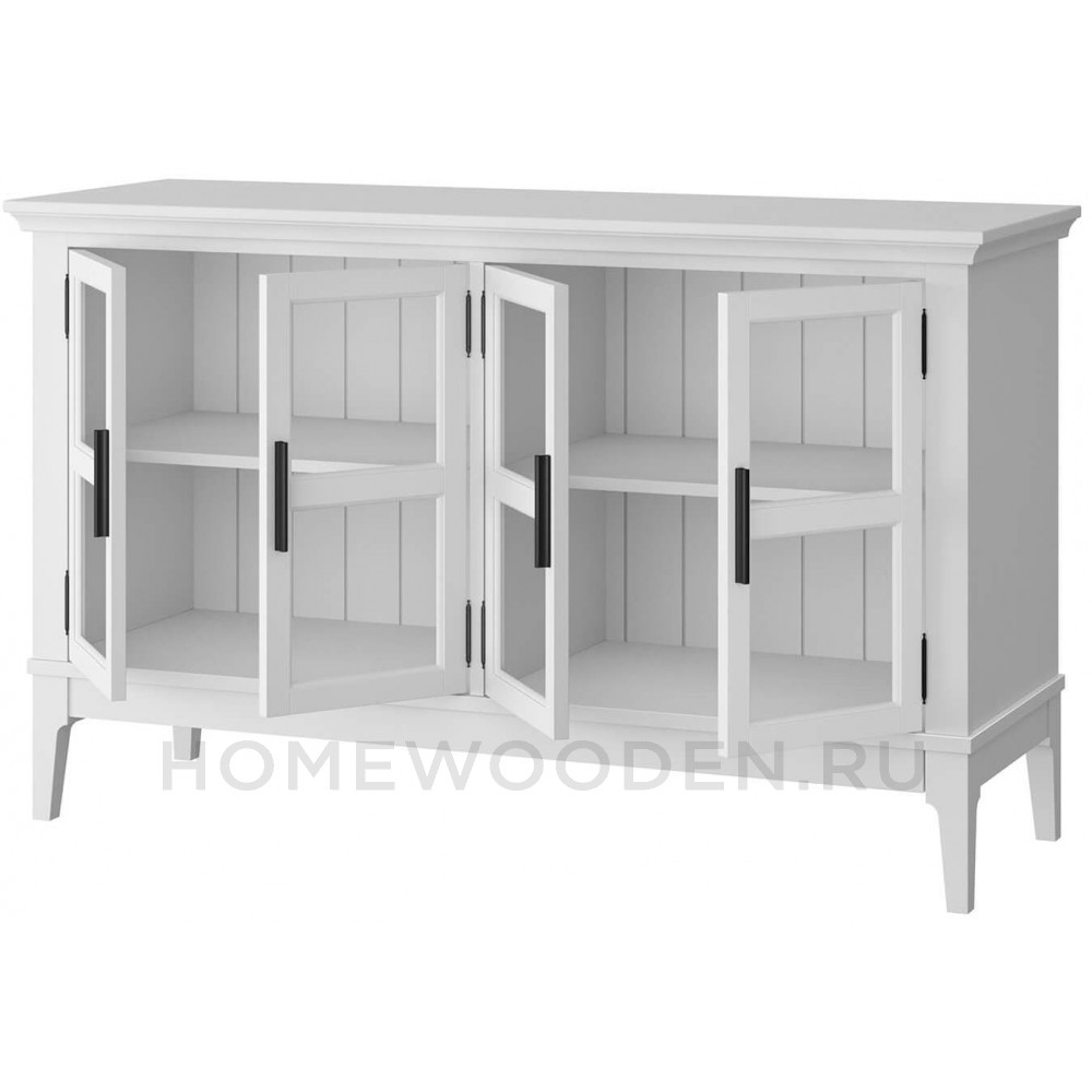 Тумба ТВ Квадро-С 40 из массива сосны