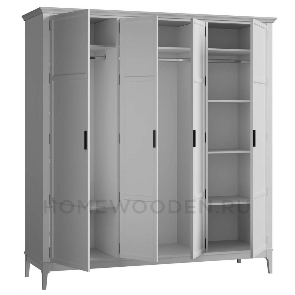 Шкаф для одежды Квадро-С 40 из массива сосны