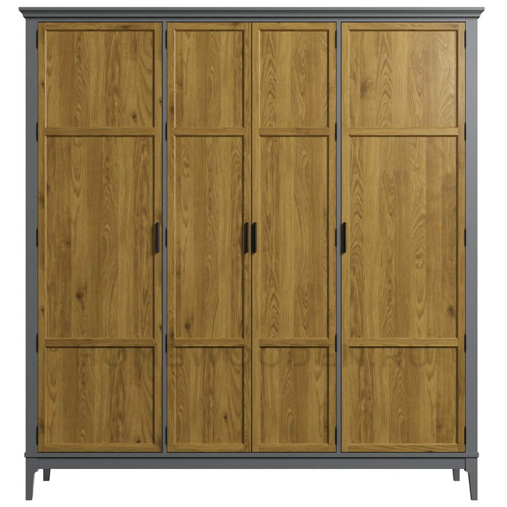 Шкаф для одежды Квадро-С 40 из массива сосны