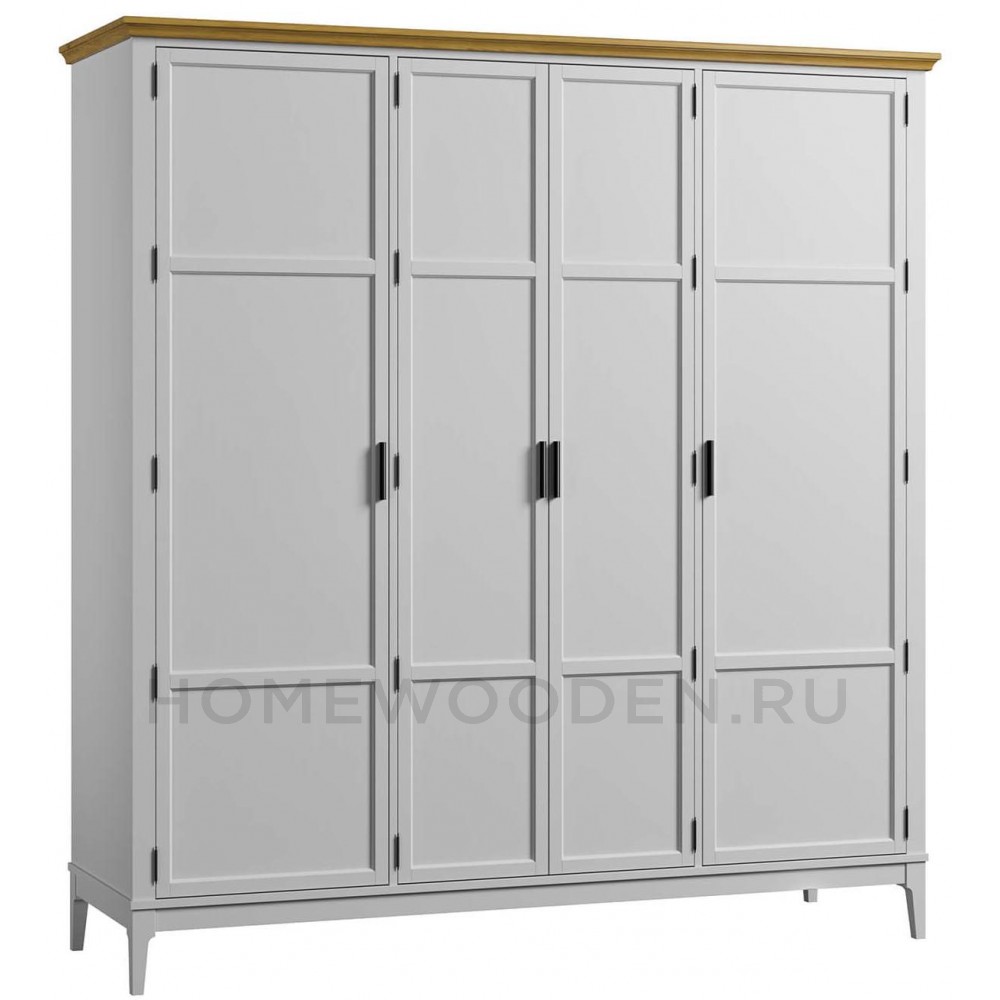 Шкаф для одежды Квадро-С 40 из массива сосны