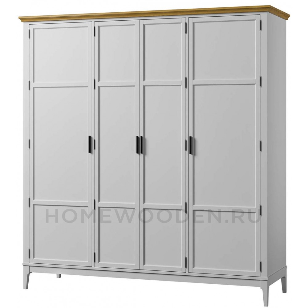 Шкаф для одежды Квадро-С 40 из массива сосны