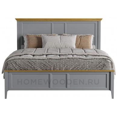 Кровать Квадро-С из массива сосны