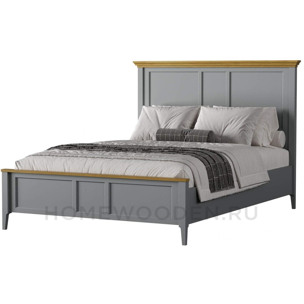 Кровать Квадро-С из массива сосны