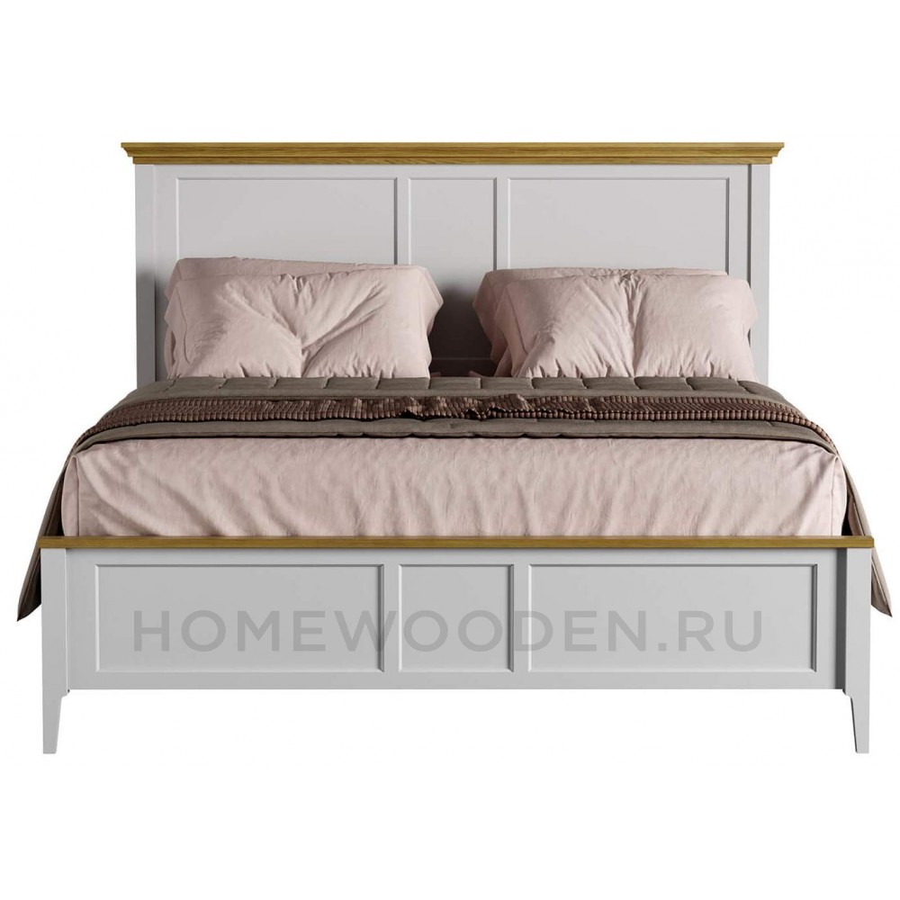 Кровать Квадро-С из массива сосны