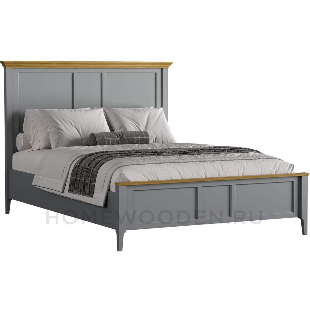 Кровать Квадро-С из массива сосны