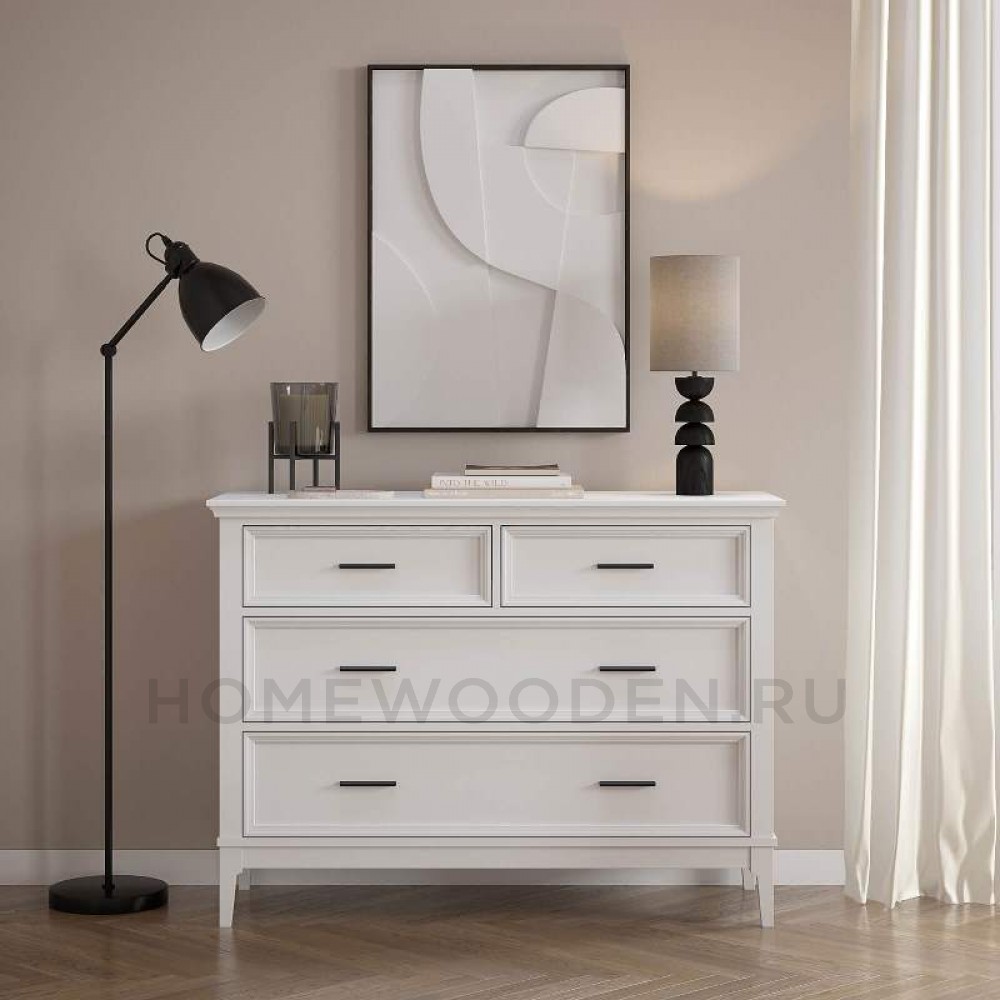 Комод Квадро-С 04 из массива сосны