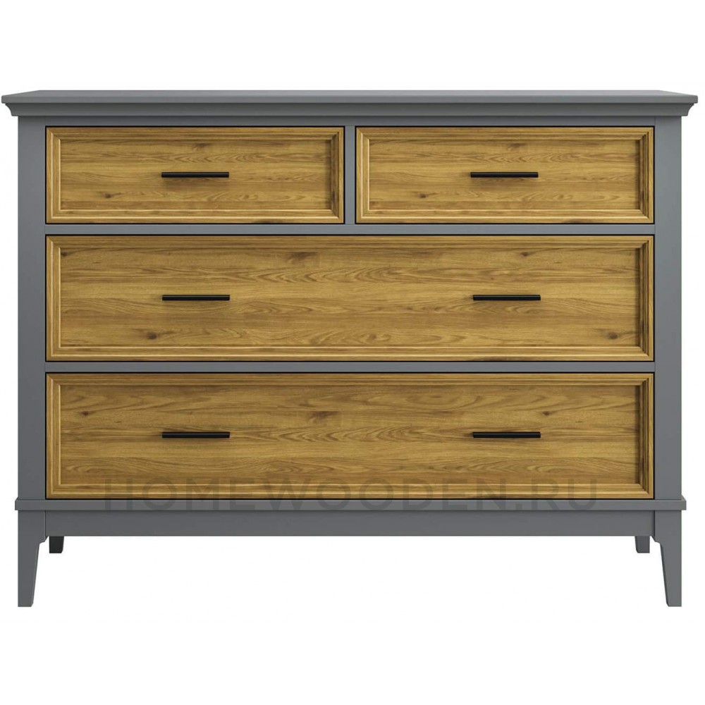 Комод Квадро-С 04 из массива сосны