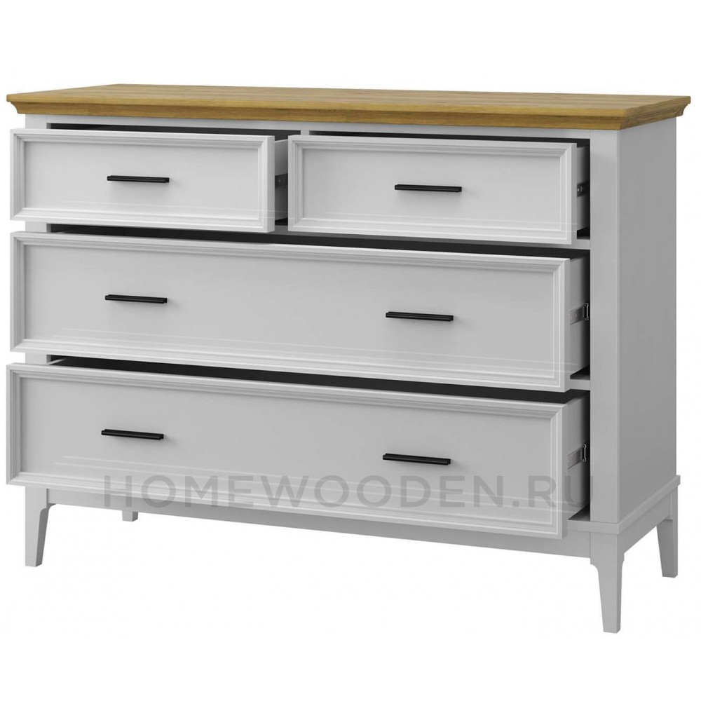 Комод Квадро-С 04 из массива сосны