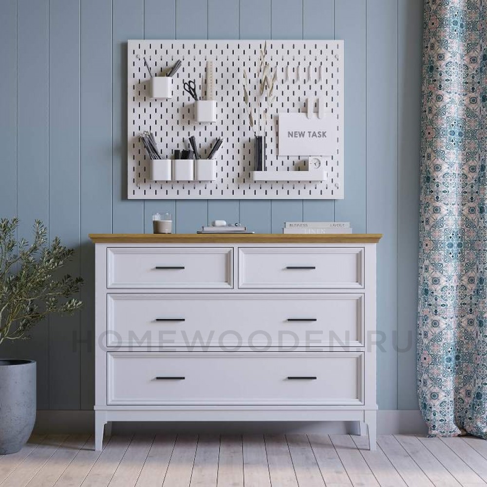 Комод Квадро-С 04 из массива сосны