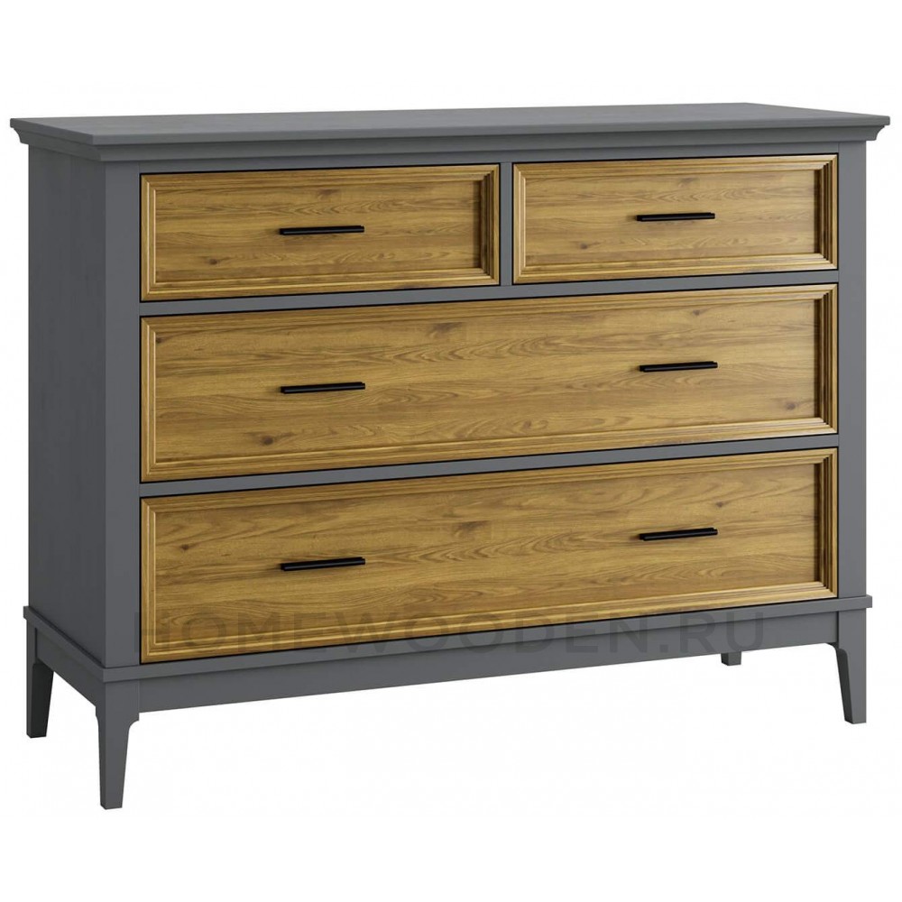 Комод Квадро-С 04 из массива сосны