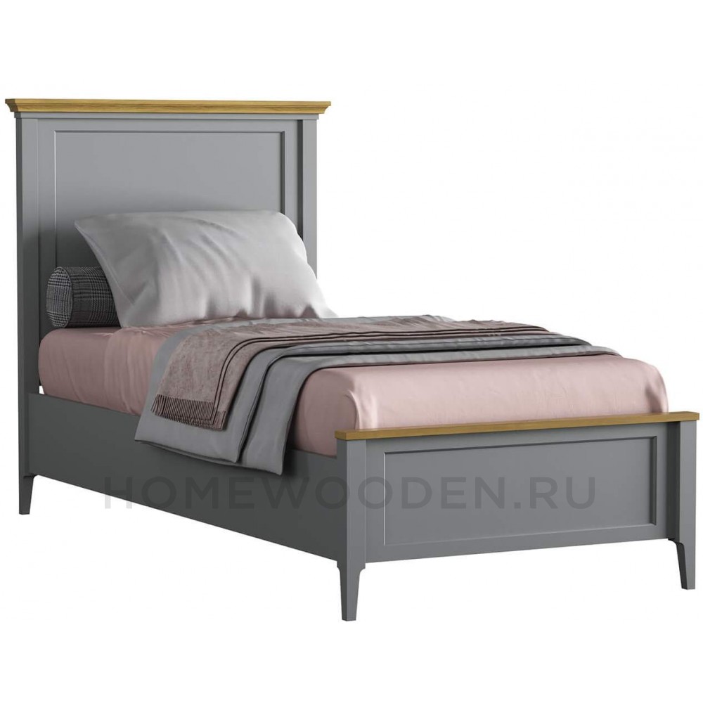 Кровать Квадро-С 90 из массива сосны