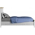 Кровать Квадро-С 90 из массива сосны