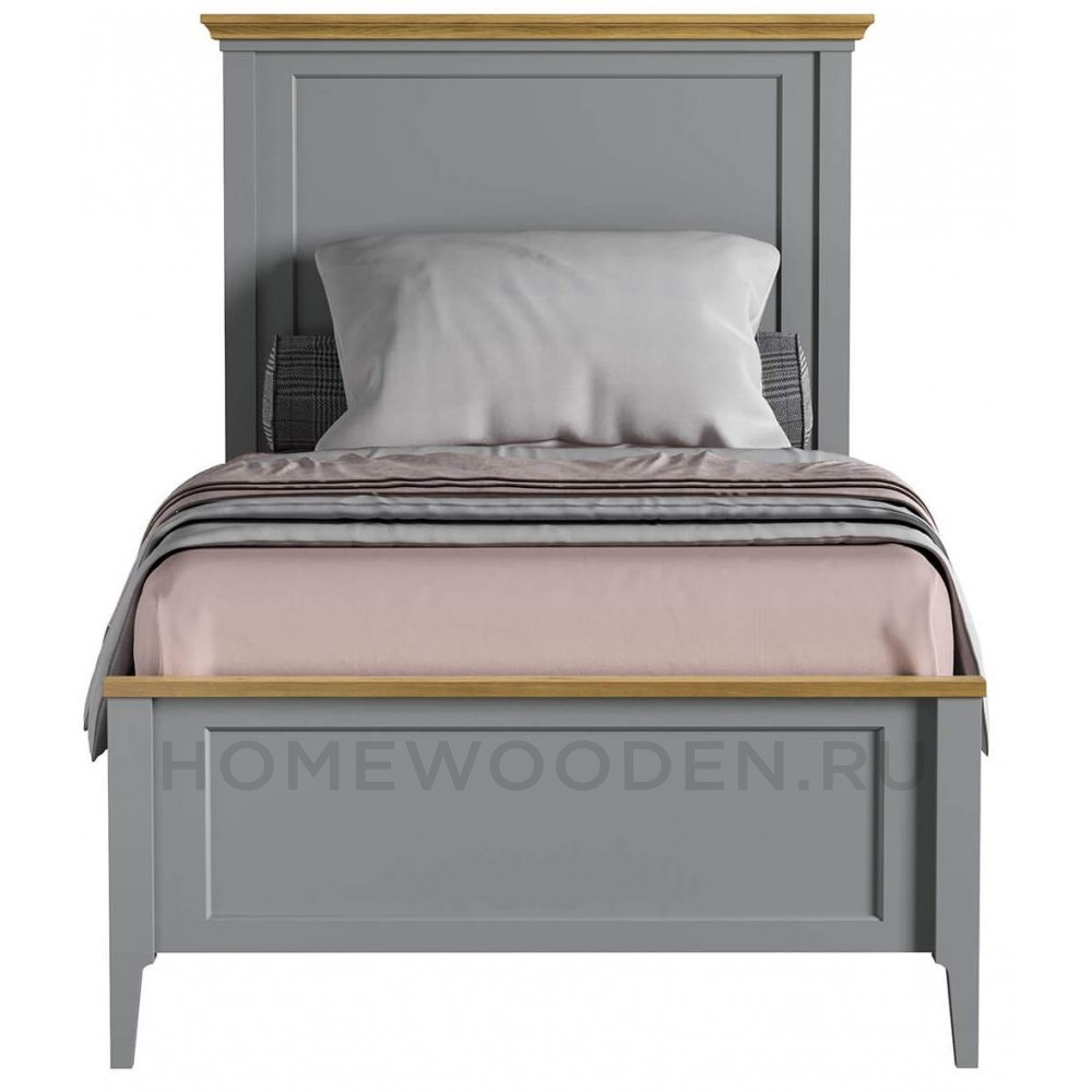 Кровать Квадро-С 90 из массива сосны