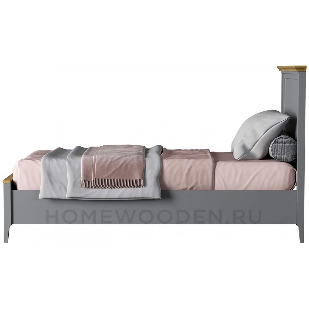 Кровать Квадро-С 90 из массива сосны