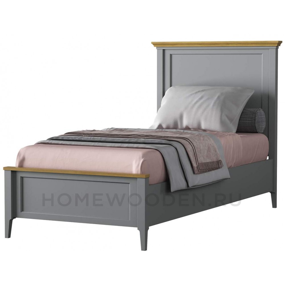 Кровать Квадро-С 90 из массива сосны