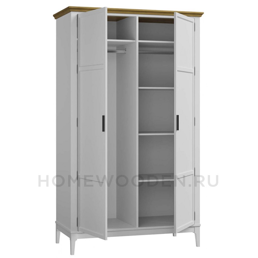 Шкаф для одежды Квадро-С 20 из массива сосны