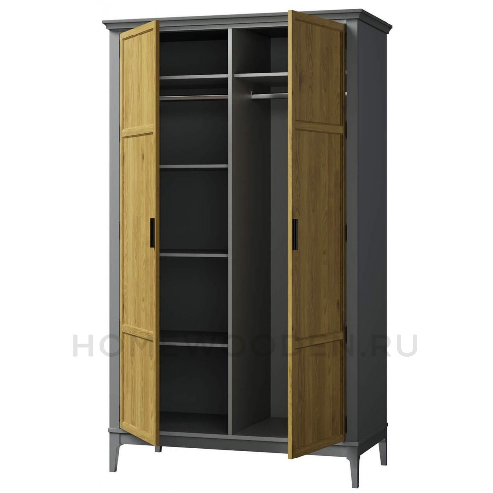 Шкаф для одежды Квадро-С 20 из массива сосны