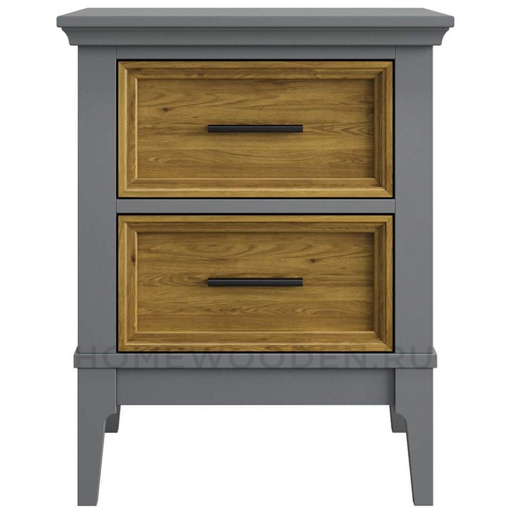 Тумба прикроватная Квадро-С 02 из массива сосны