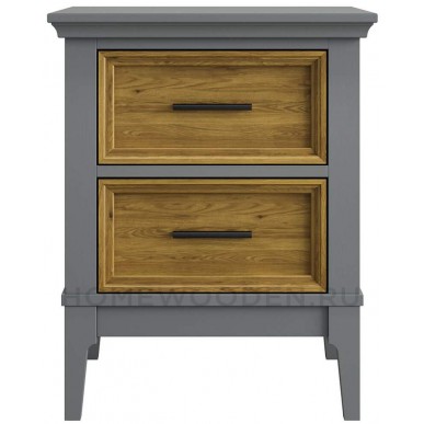 Тумба прикроватная Квадро-С 02 из массива сосны