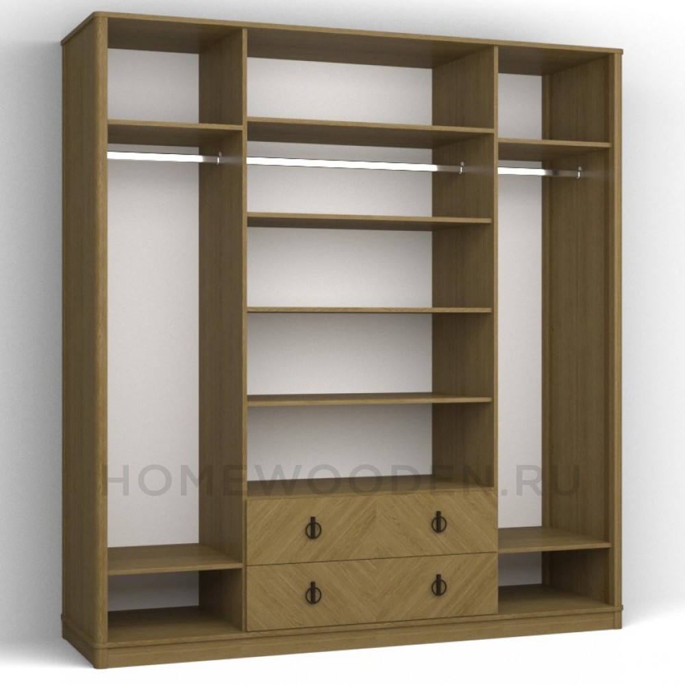 Шкаф для одежды Ария ММ-429-01/04Б