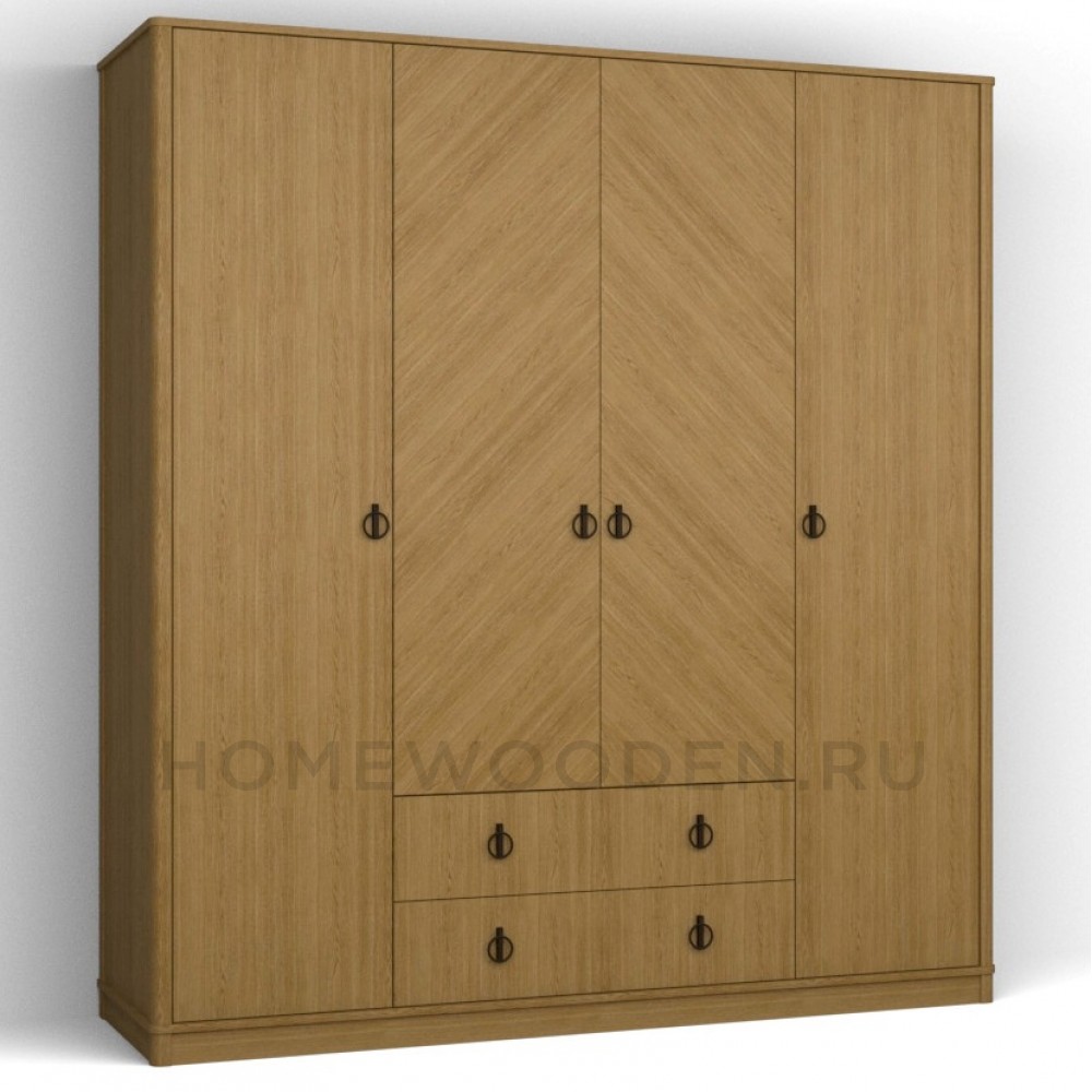Шкаф для одежды Ария ММ-429-01/04Б