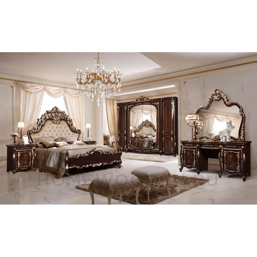 Спальня Афина шоколад