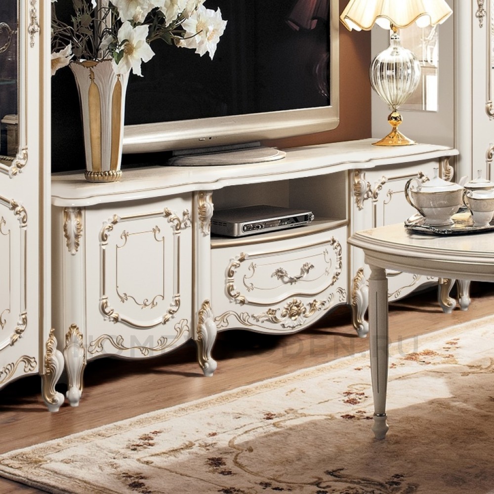 Гостиная Элиза крем с золотой патиной