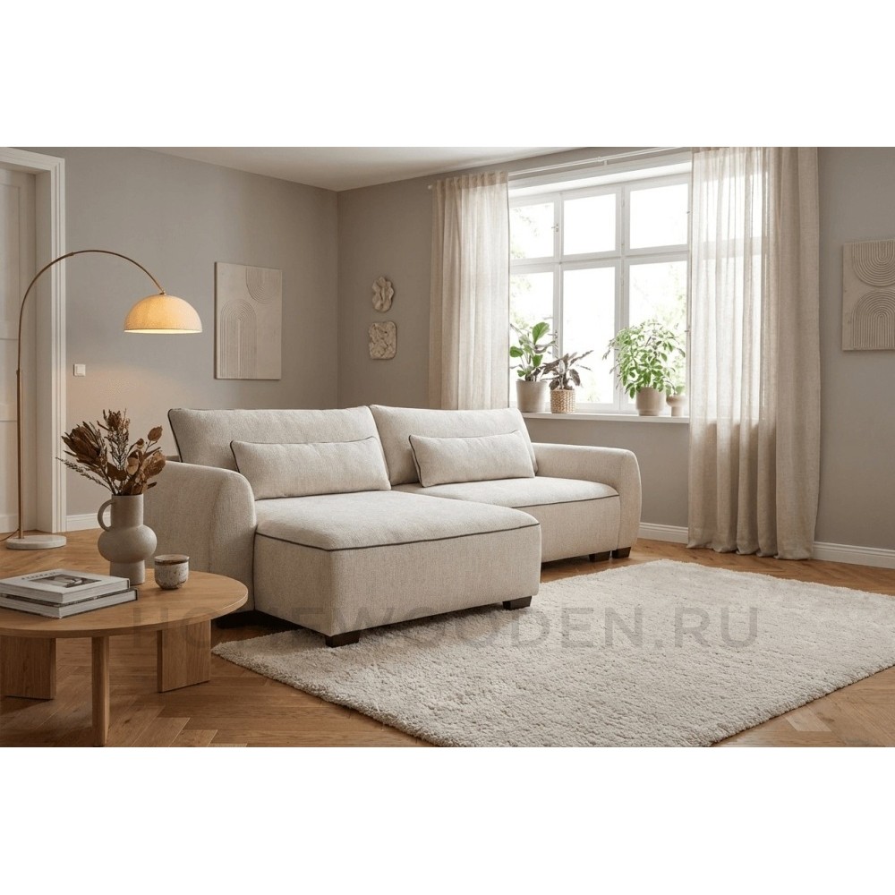 Диван угловой Латте ГМФ 731