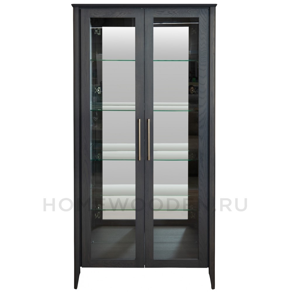 Шкаф-витрина 2д Оквуд П3.142.0.03