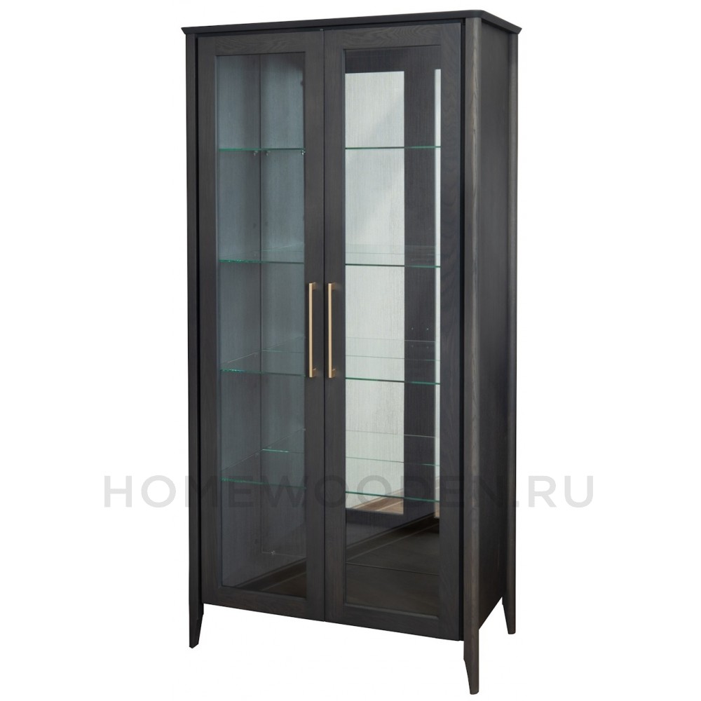 Шкаф-витрина 2д Оквуд П3.142.0.03