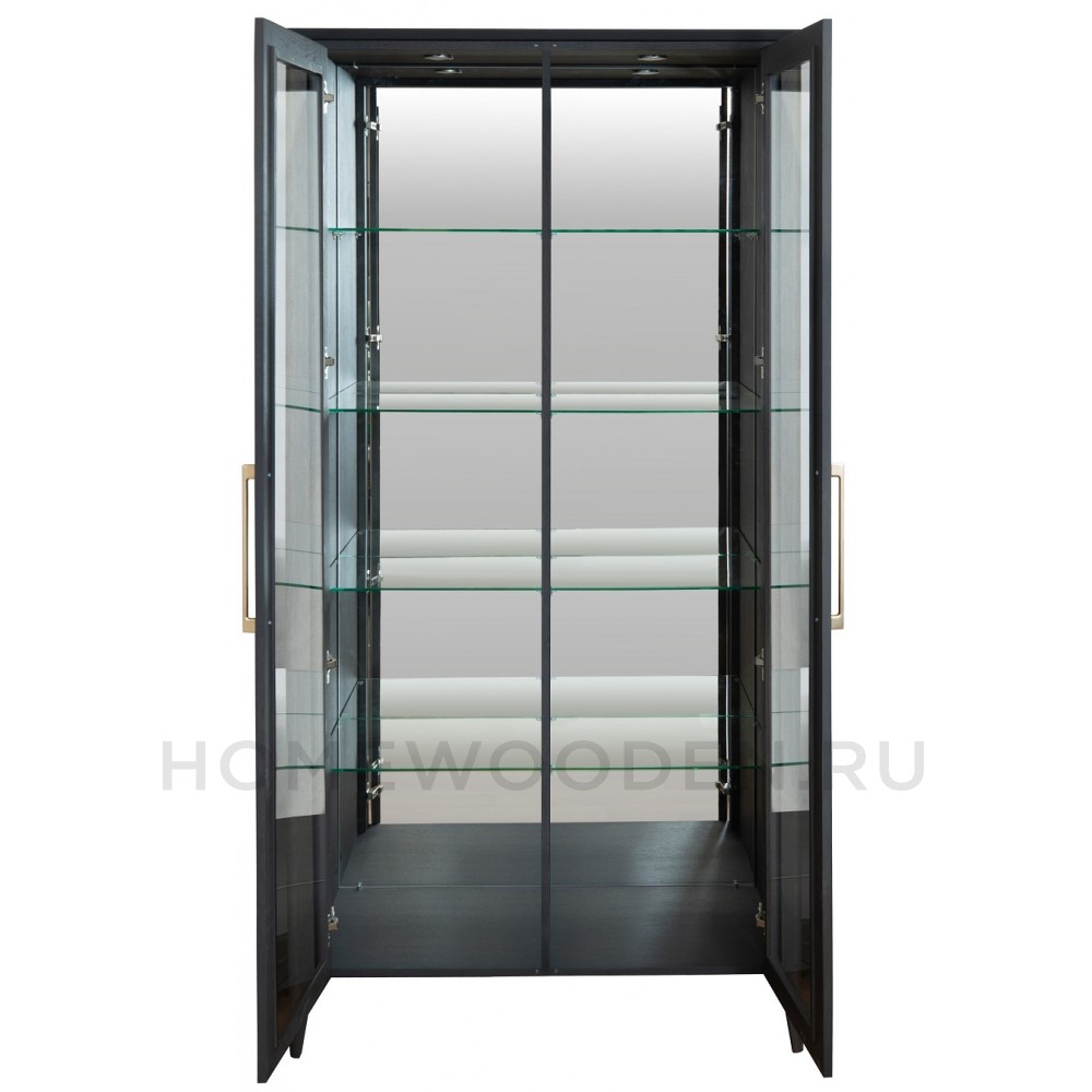 Шкаф-витрина 2д Оквуд П3.142.0.03