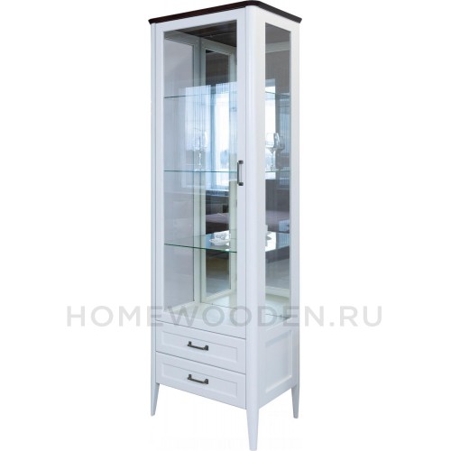 Шкаф с витриной Вилора БМ2.775.0.05