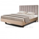 Кровать Модена шпон с мягкой спинкой 