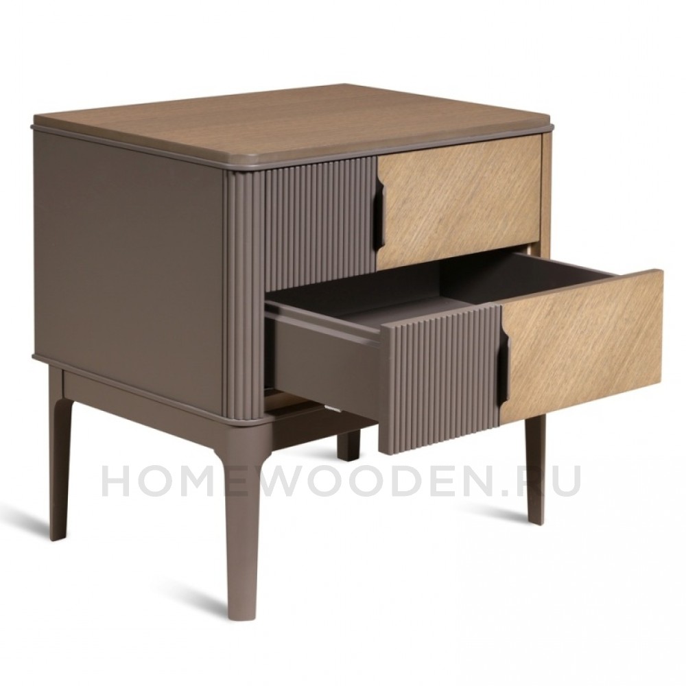 Тумба прикроватная Модена Т 651 шпон