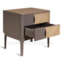 Тумба прикроватная Модена Т 651 шпон